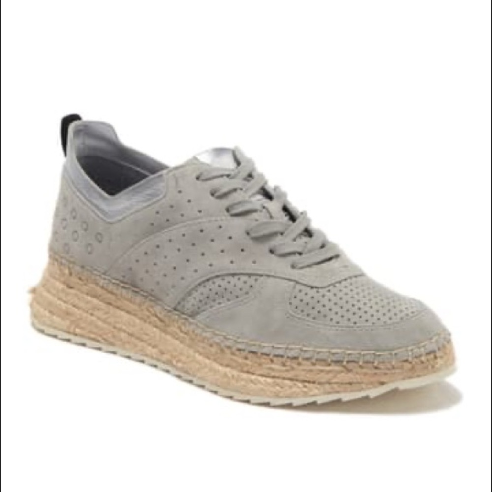 Marc Fisher LTD Julio Perforated Suede Sneaker 6